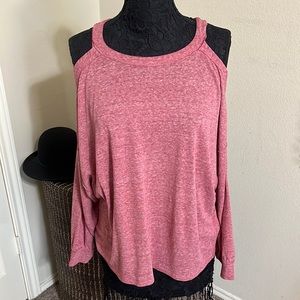 We the Free cold shoulder top